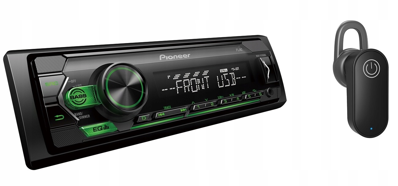 Pioneer MVH-S120UBG autorádio Aux Usb MP3 Bluetooth slúchadlo