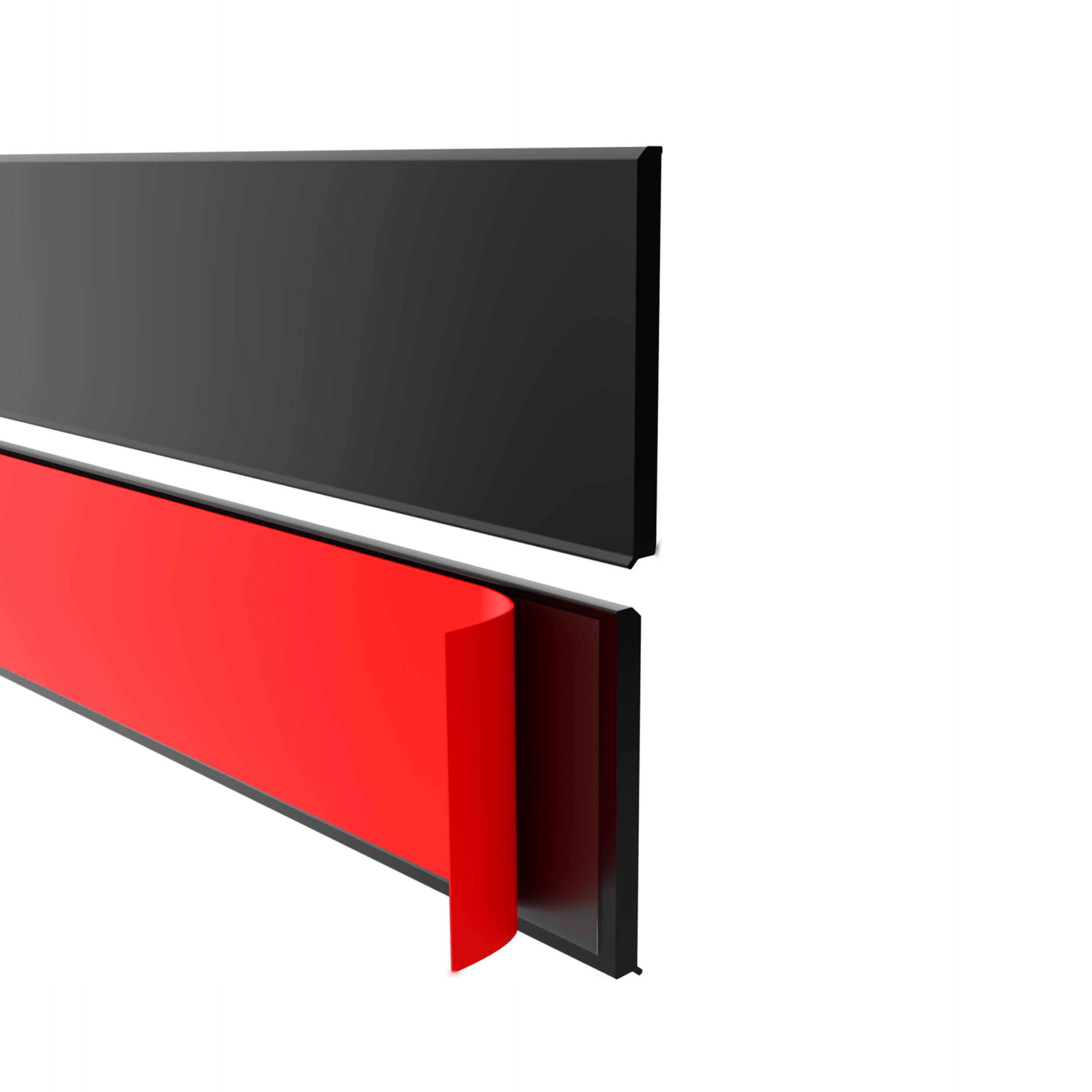 Podlahová lišta samolepicí Pvc, Premium, 100 mm x 10 m, černá