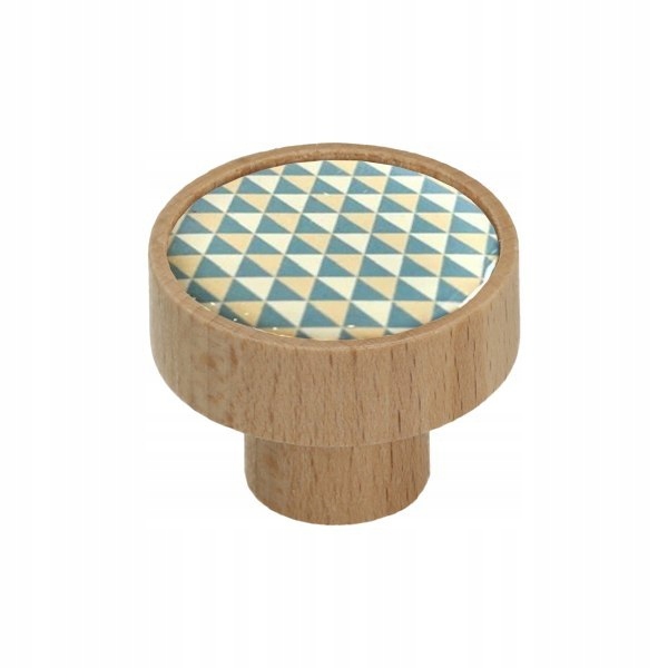 

Gałka drewniana Gamet bukowa GD08 V31 trójkąciki