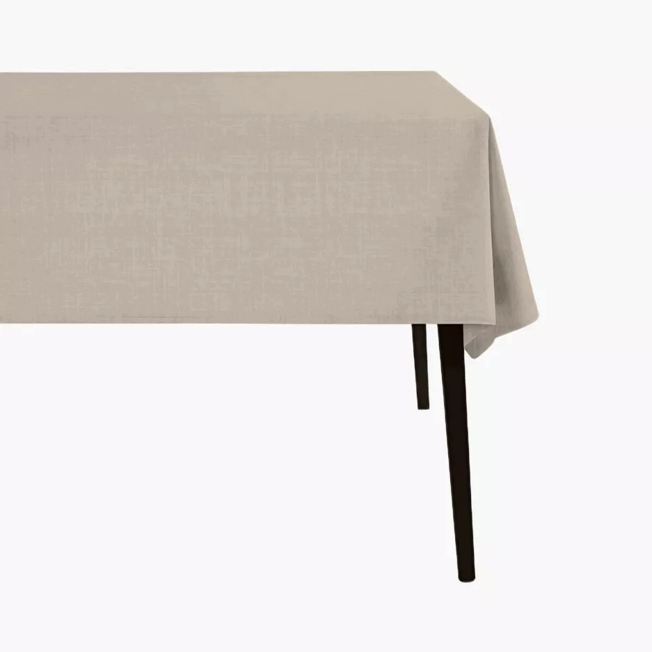 Obrus Lycklig 140 x 320 cm 100 % ľan béžový Duka