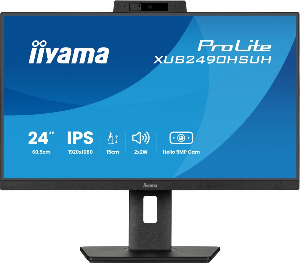 Iiyama Monitor 24 palců XUB2490HSUH-B2 Norton Small Business card 250G Pl