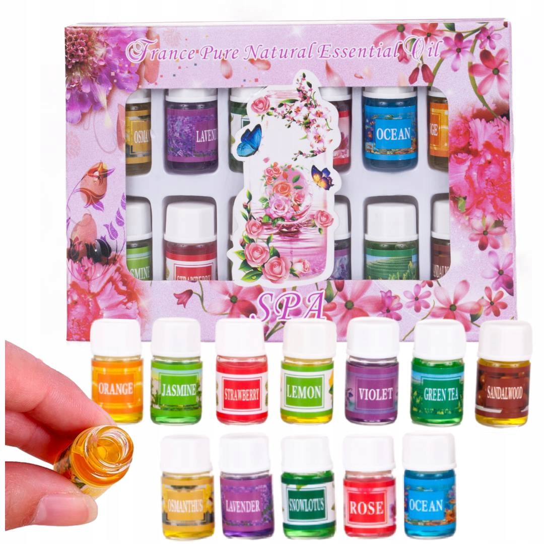 

Olejki Zapachowe Aromaterapia Olejek Zestaw 12szt