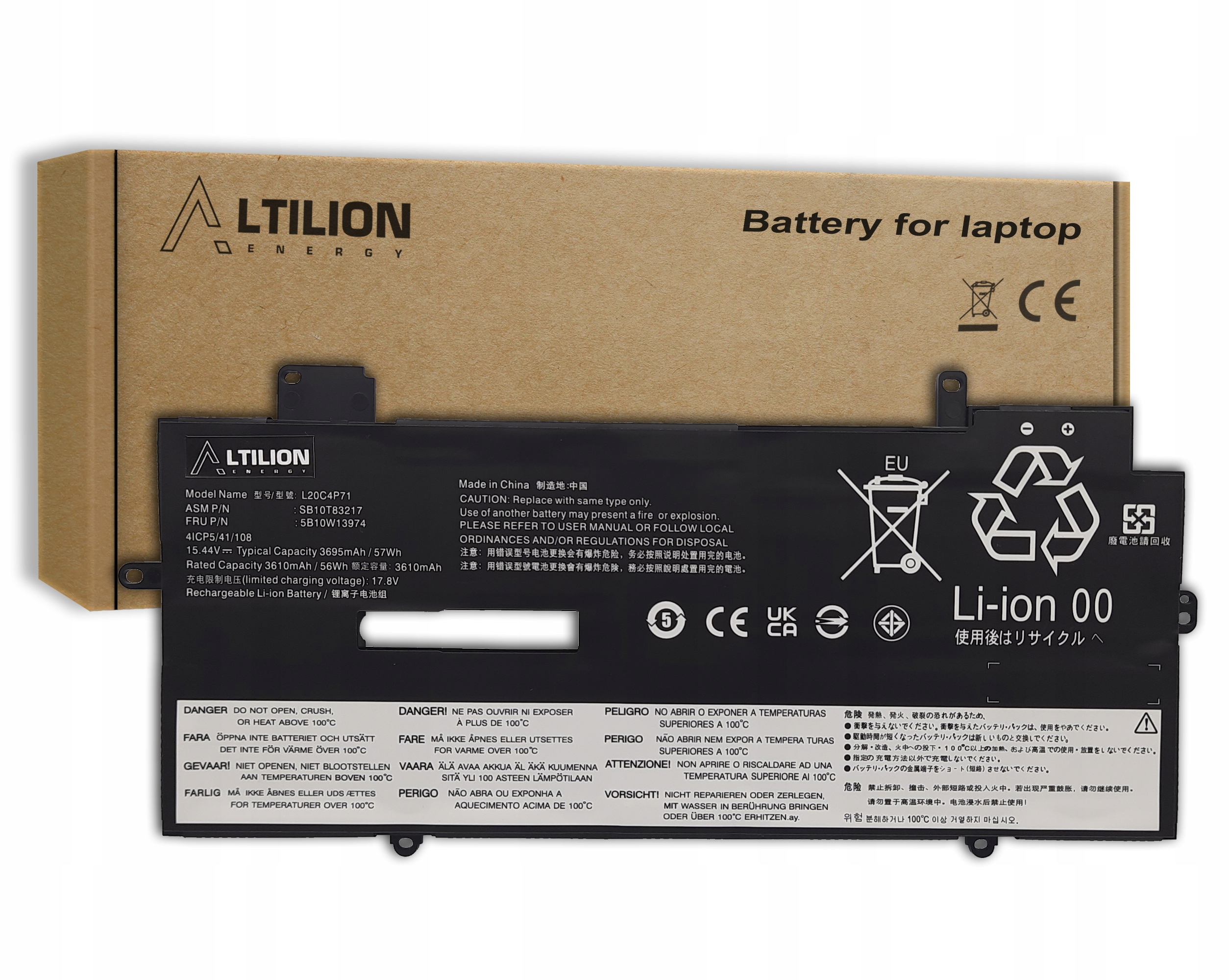 Batéria L20C4P71 Lenovo ThinkPad X1 Carbon G9 G10 G11 X1 Yoga G6 G7 G8