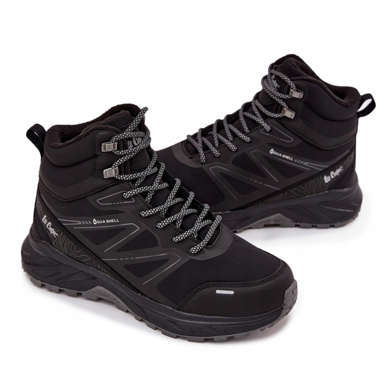 Pánské Trekové Boty Zateplené Lee Cooper LCJ-25-01-3711 Černé 43