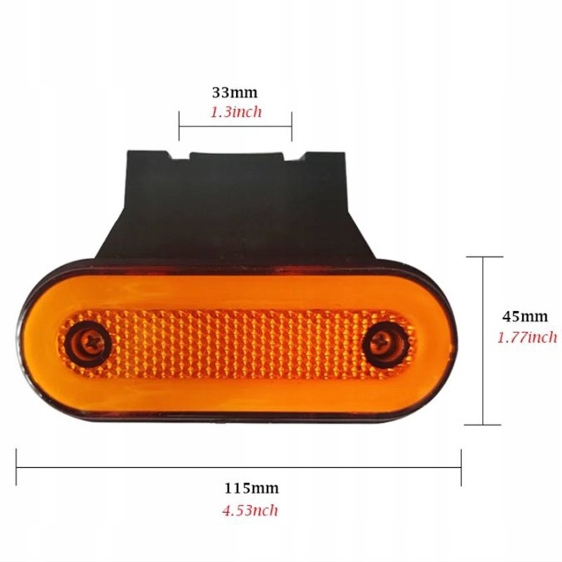 10 SZT LAMPA OBRYSOWA LED OBRYSÓWKA OBRYSÓWKI EAN (GTIN) 656259781605