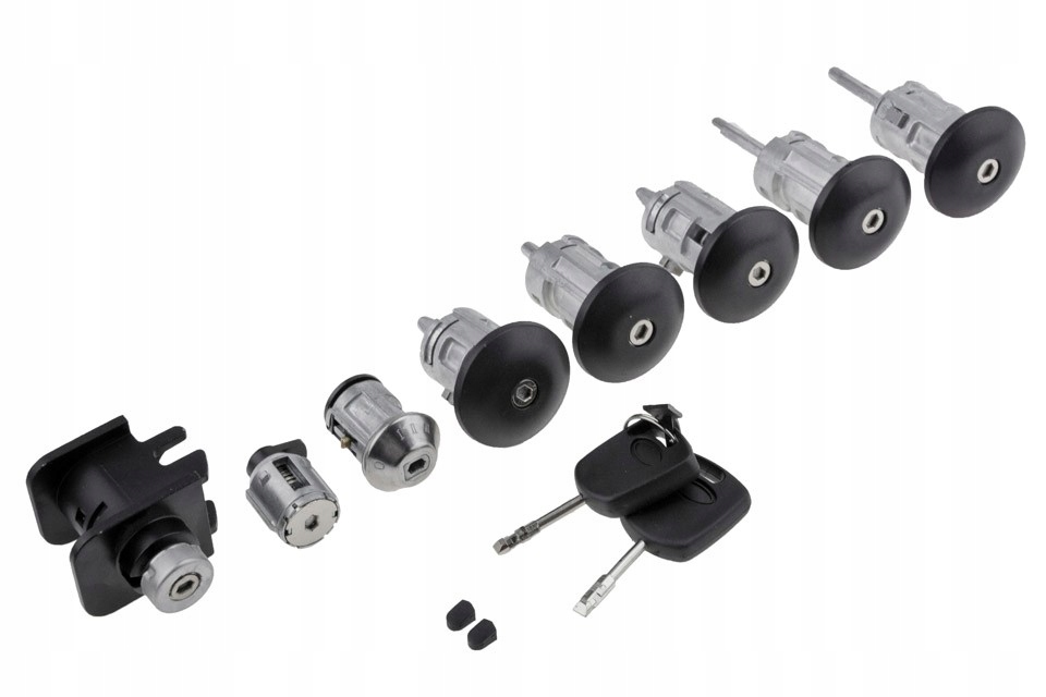 ZESTAW WKŁADEK ZAMKA FORD TRANSIT CONNECT 2002-/WKŁADKA: STACYJKI,ZAMKA MAS