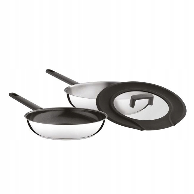 Zestaw patelni BergHOFF Essentials Uqonic Downdraft 3 el.