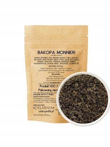 Levně 2x Bakopa monnieri (Brahmi) 50g Zielarzpolski.pl