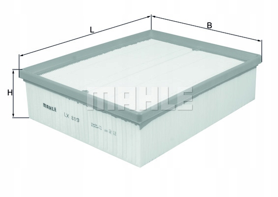 

Filtry powietrza Knecht LX 819