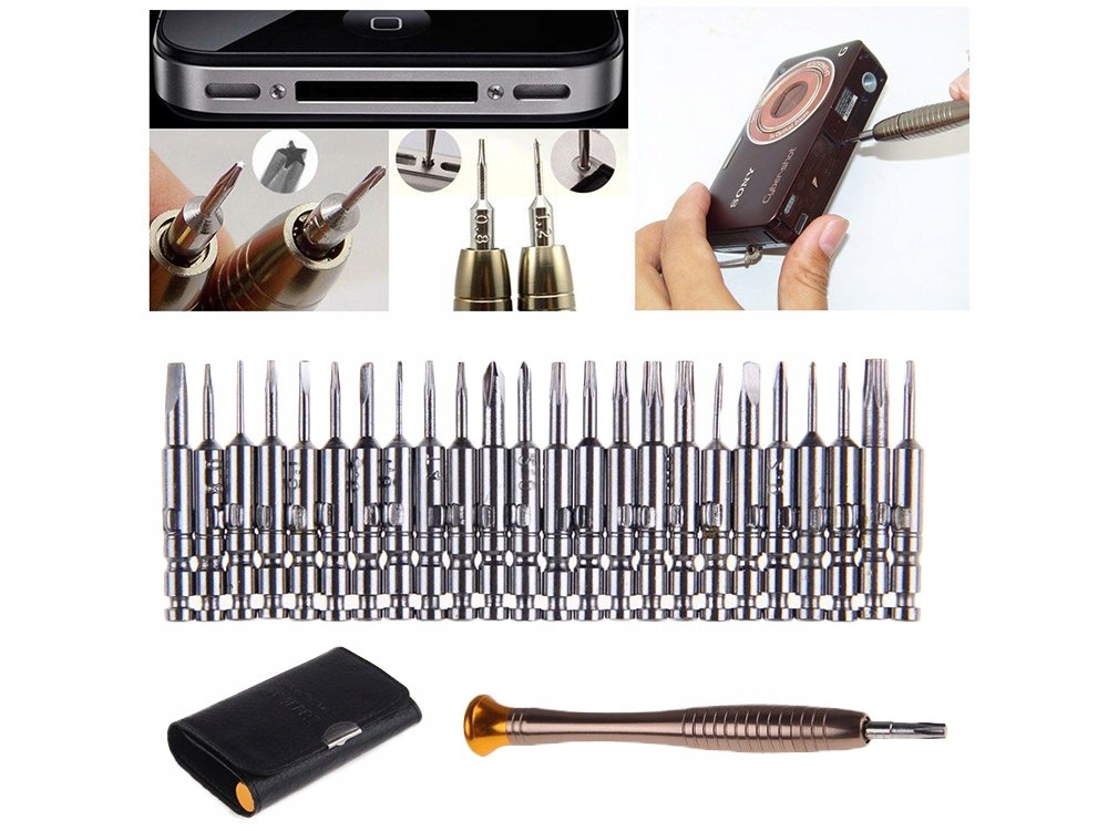 WKRĘTAKI MAGNETYCZNE PRECYZYJNE 25w1 TORX ZESTAW Marka Me Premium