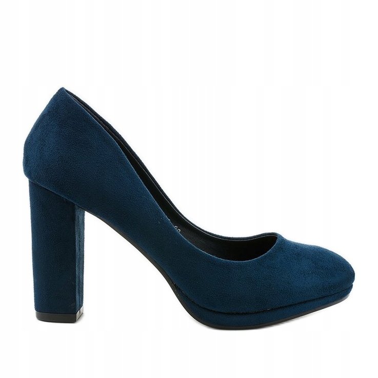 

Niebieskie Skóra ekologiczna Buty Kobiety r.37