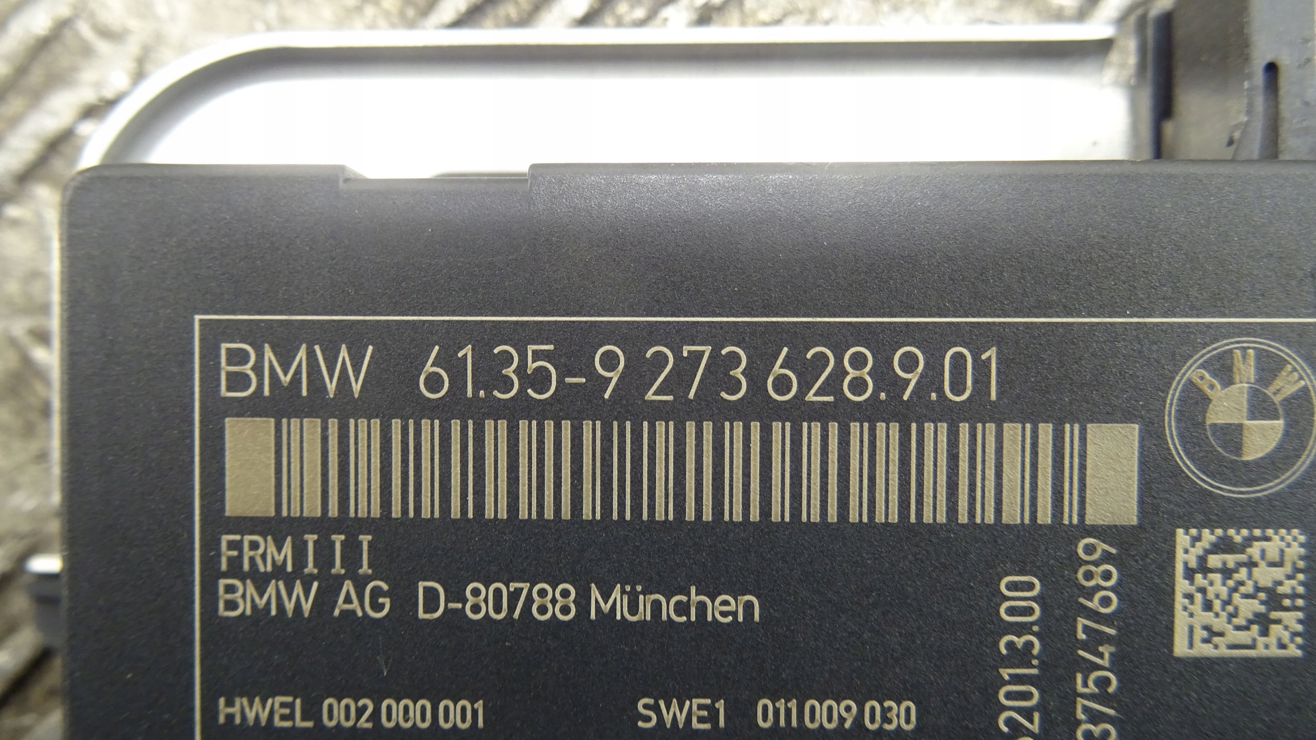 module control unit of the lights BMW OE 9273628