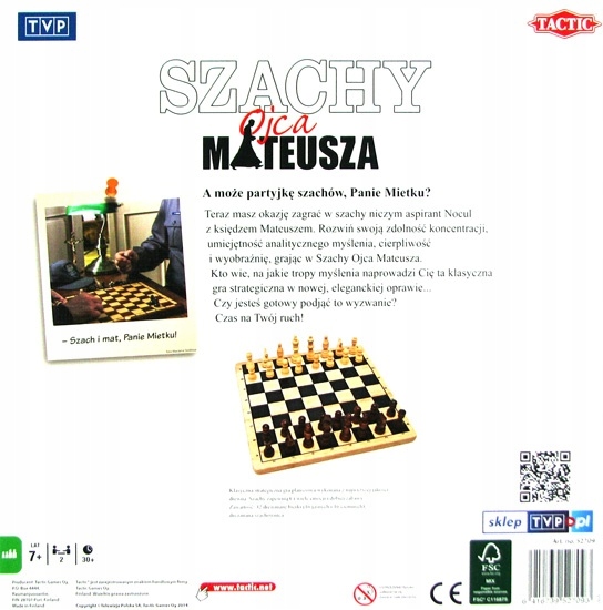 Szachy Ojca Mateusza /Tactic Producent Tactic