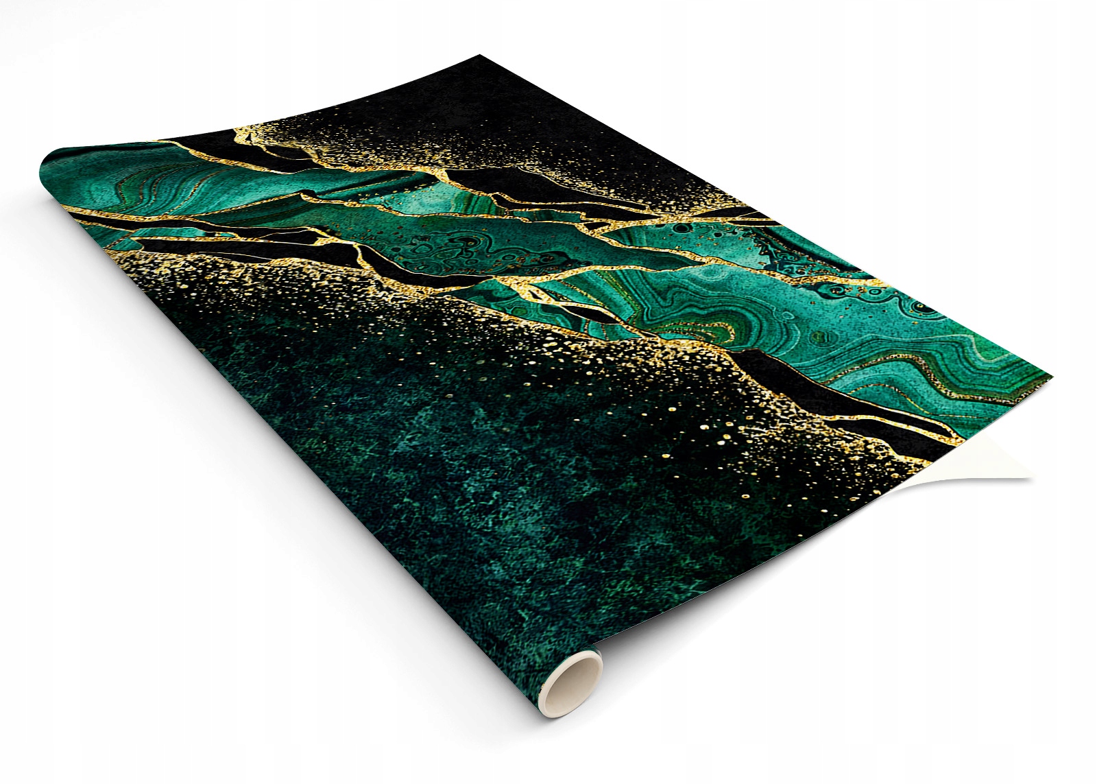 

Meblowa Okleina Pcv laminowana Zielony Marmur