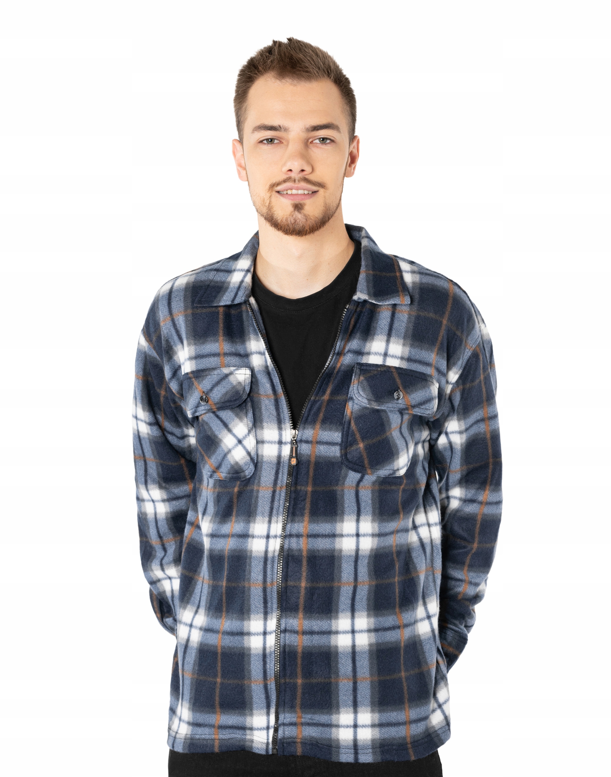 

Ciepła Koszula Polarowa Ocieplana 8015-02 XL/XXL
