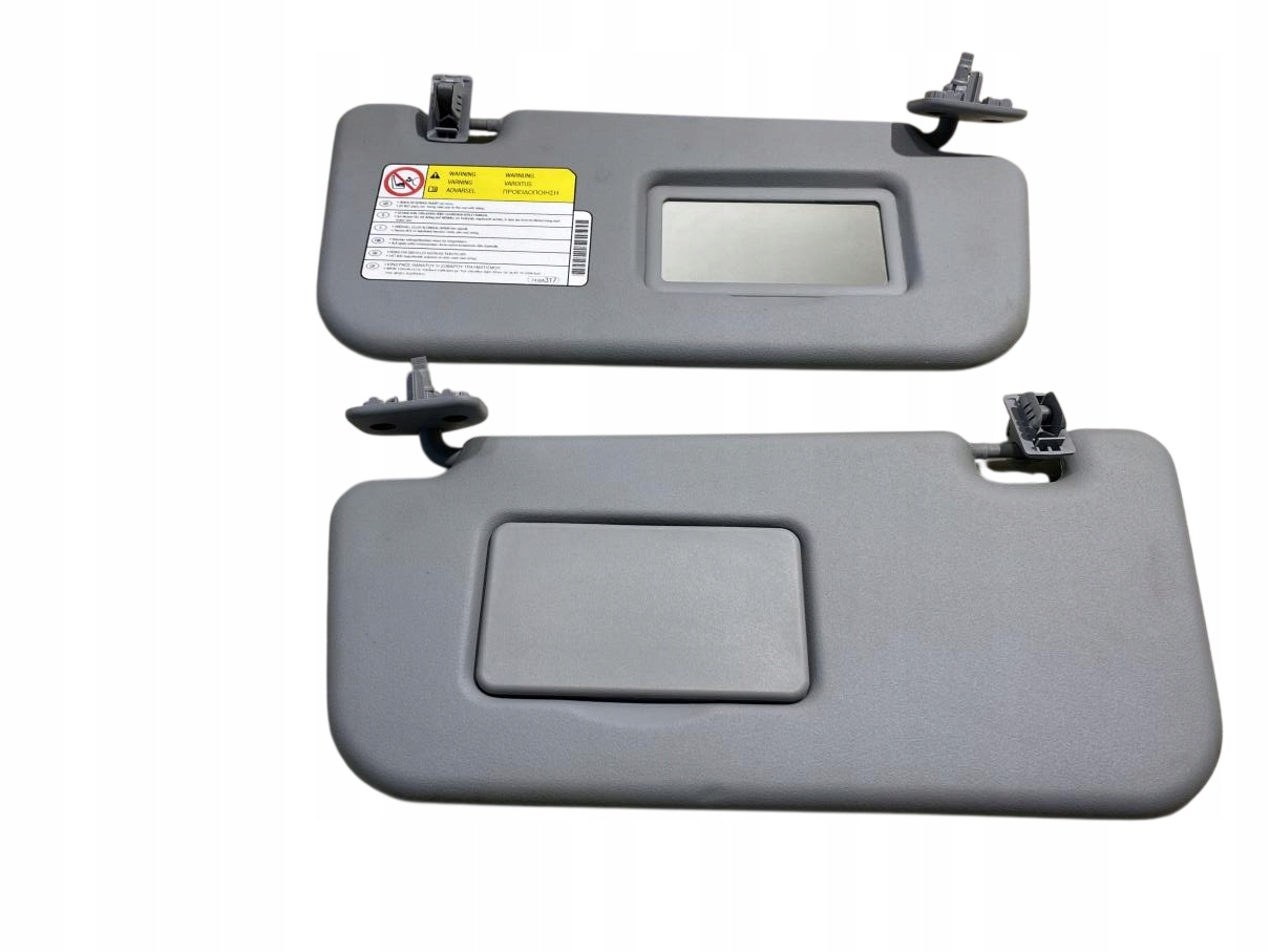 MITSUBISHI COLT VI Z30 04-08 DASZEK OSŁONA PRZECIWSŁONECZNA LEWA PRAWA 3D