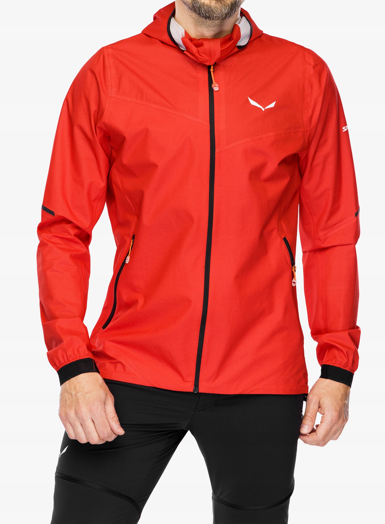 Pánská bunda Salewa Pedroc Ptx 2,5L Light Jacket flame M