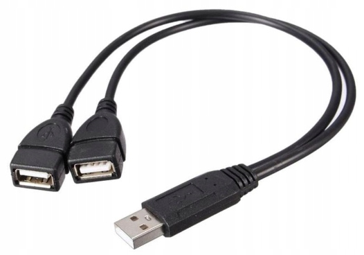 

Hub Rozgałęźnik Usb Dual 2xUSB Rozdzielacz