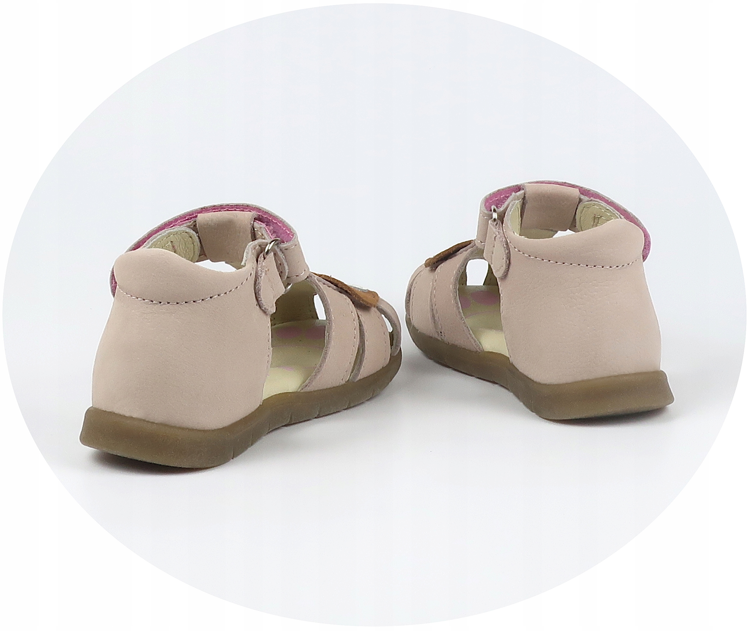 RENBUT POLSKIE SANDAŁY DZIECIĘCE SKÓRZANE 19 Kod producenta 11-1574^-1142-19