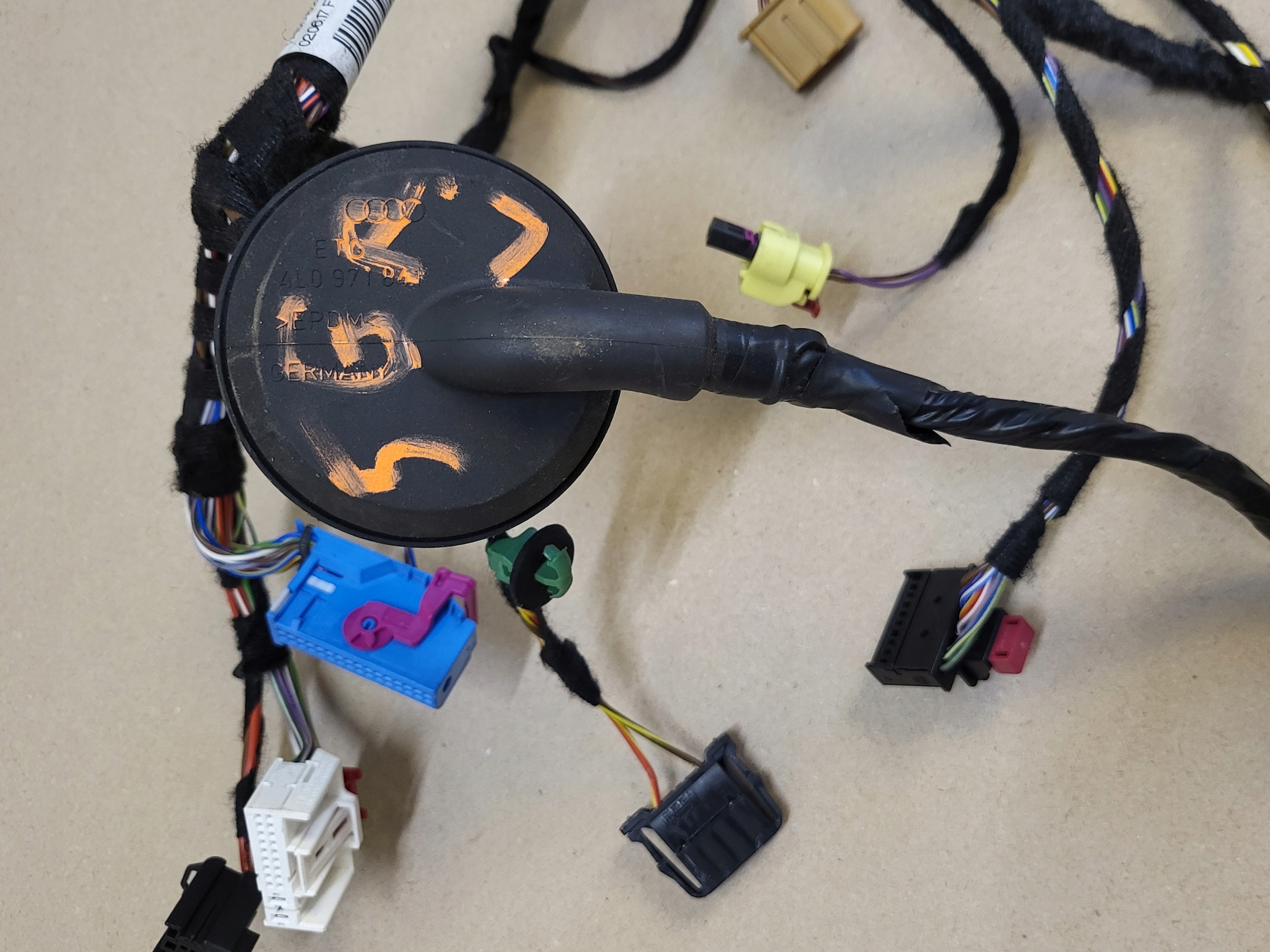 bundle wiring Z door left front driver´s VW GOLF VII 7 5G OE EUROPA