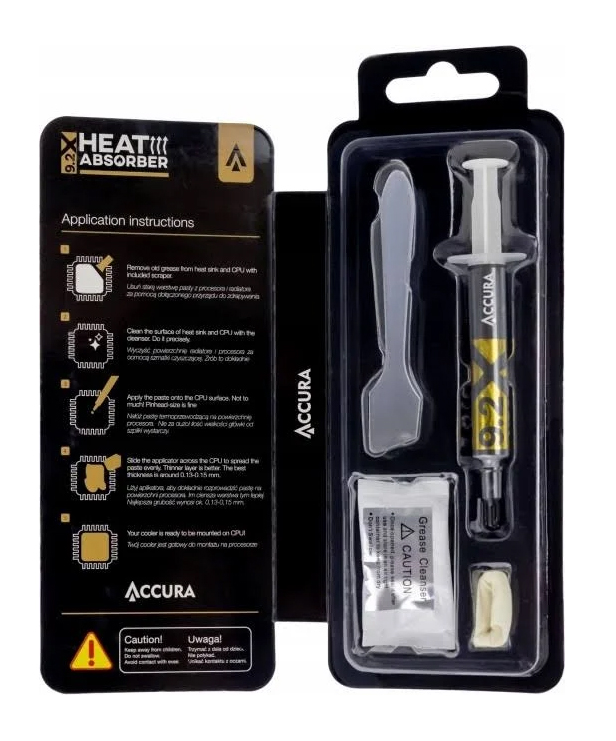 

Pasta termoprzewodząca Accura Heat Absorber 9,2X