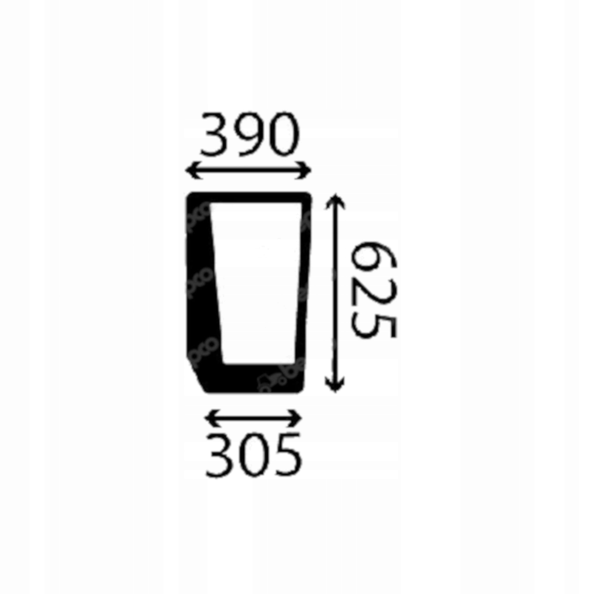 sklo Case, New Holland přední spodní L 87626592