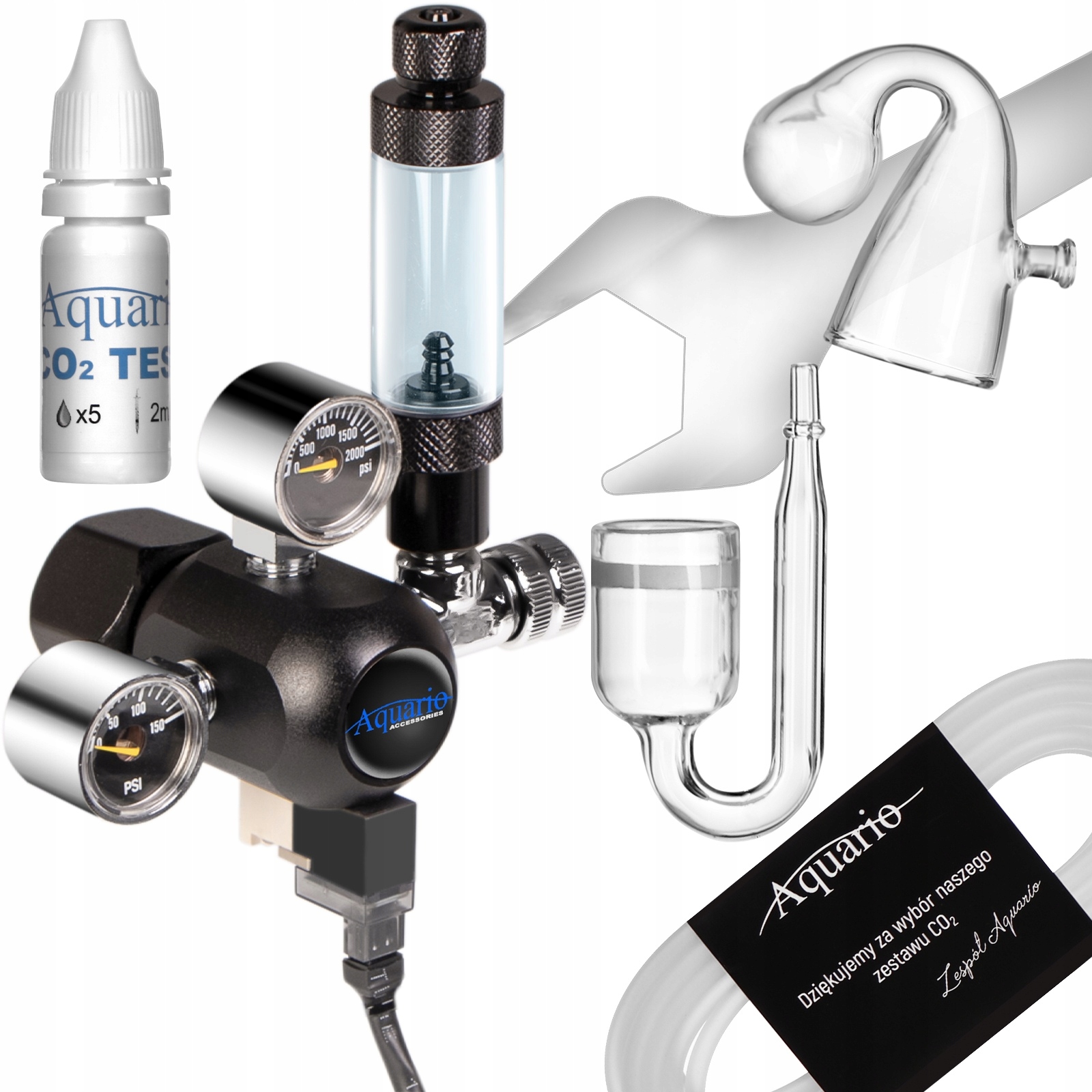 Levně CO2 Set Aquario Blue Professional Komplet