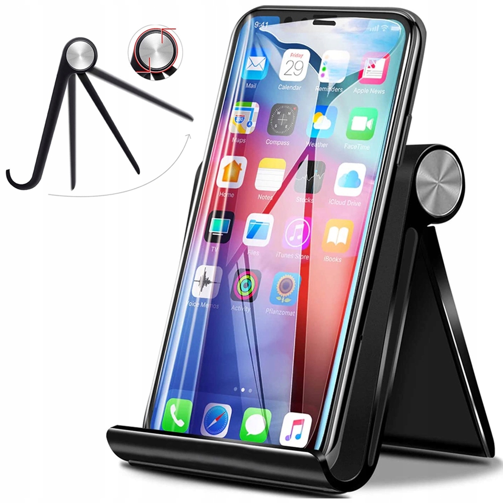 

Podstawka pod telefon/tablet czarna