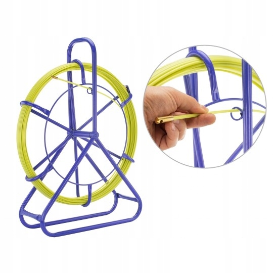 Pilot do przeciągania kabli włókno szklane Frp 3,8mm 50m