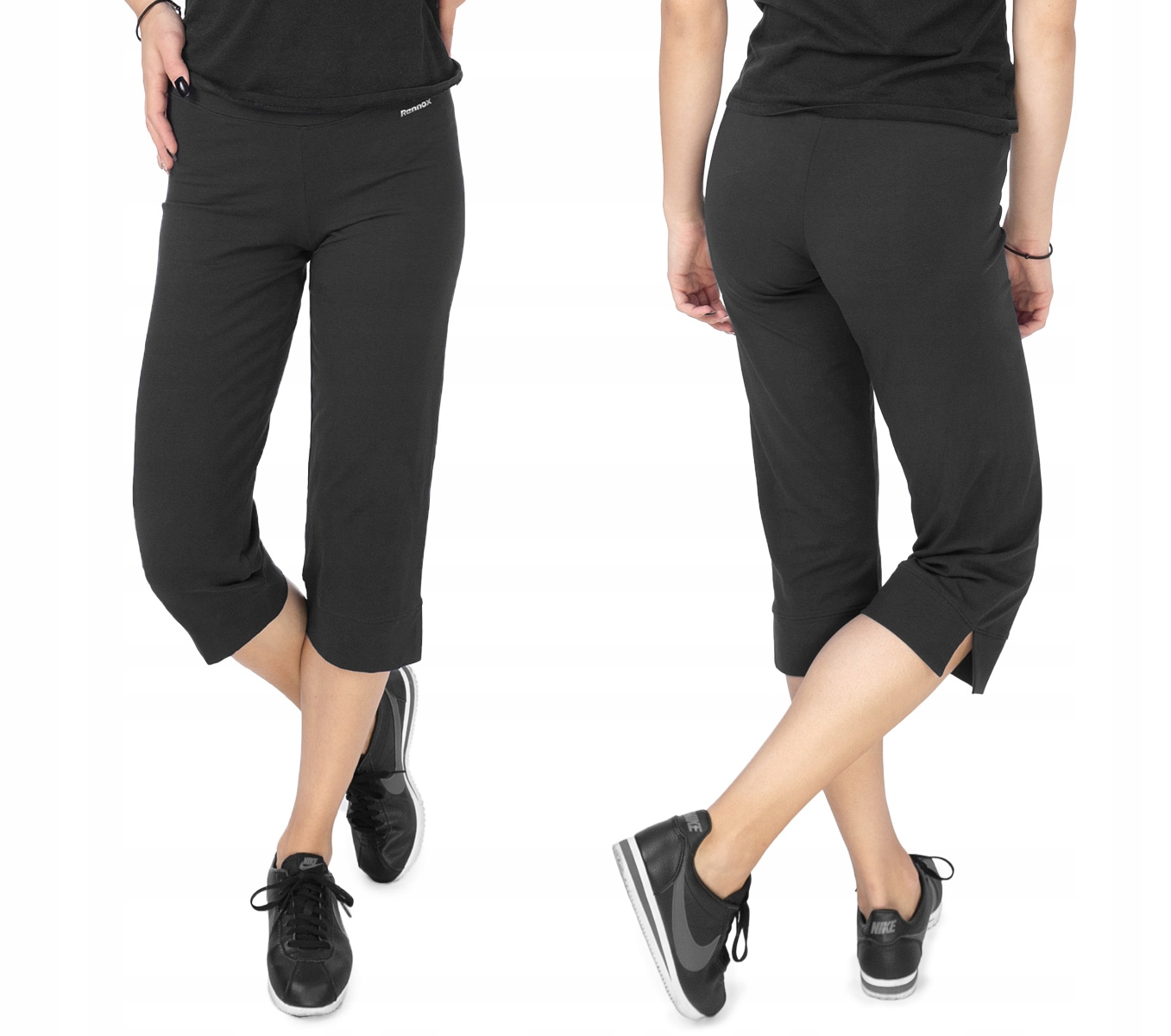 

Spodnie Dresowe Damskie Capri Rennox 201 S czarne