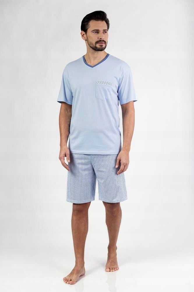 Pánské Pyžamo 482/XXL, Modrá Barva
