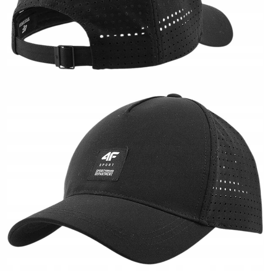 CZAPKA Z DASZKIEM MĘSKA 4F BEJSBOLÓWKA SPORTOWA Z SZYBKOSCHNĄCĄ OPASKĄ