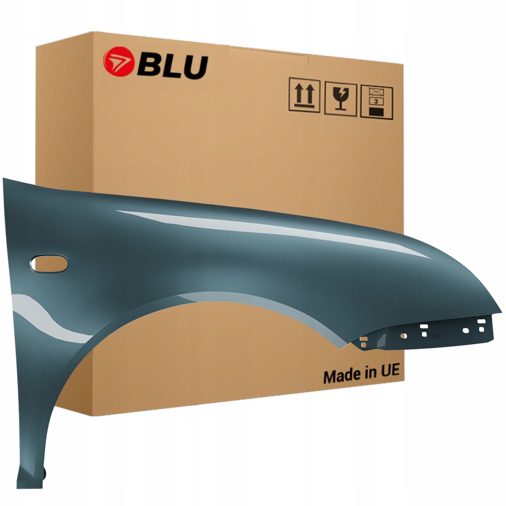 Blu Blatník Vw Bora LB5X pravý zelený 98-05 1J přední