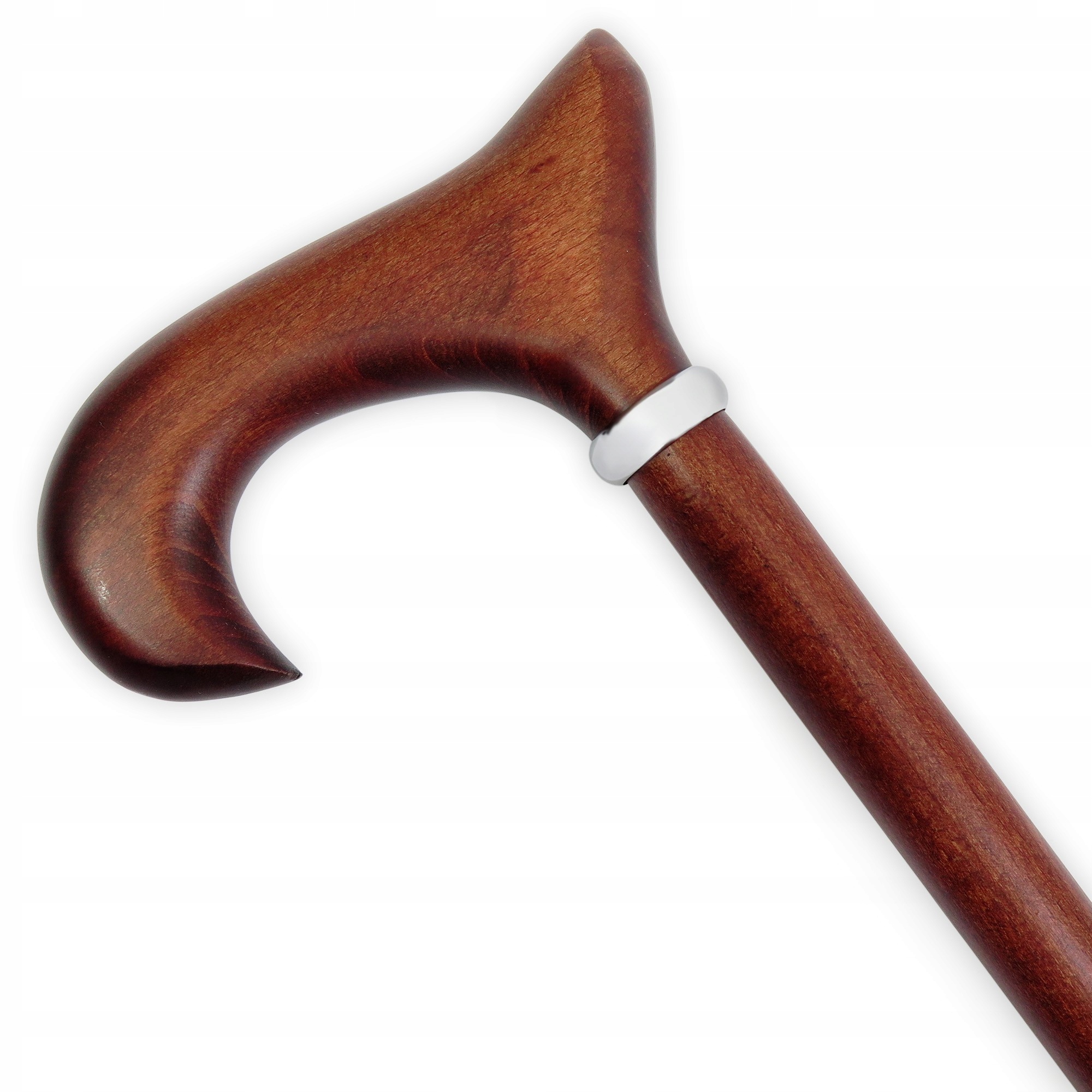 brązowa laska z pierścieniem L25 95 cm