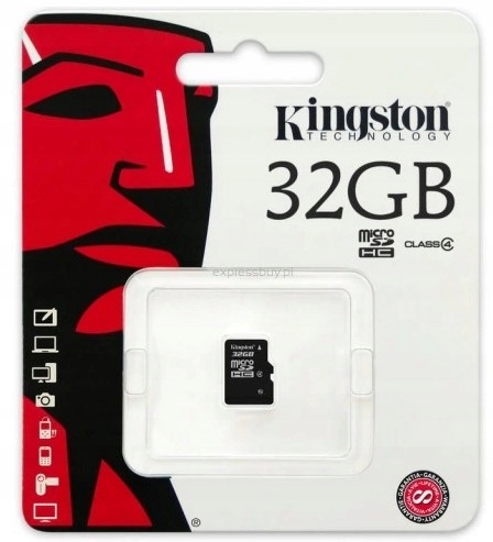 Karta KINGSTON micro SD 32GB microSD + ADAPTER
