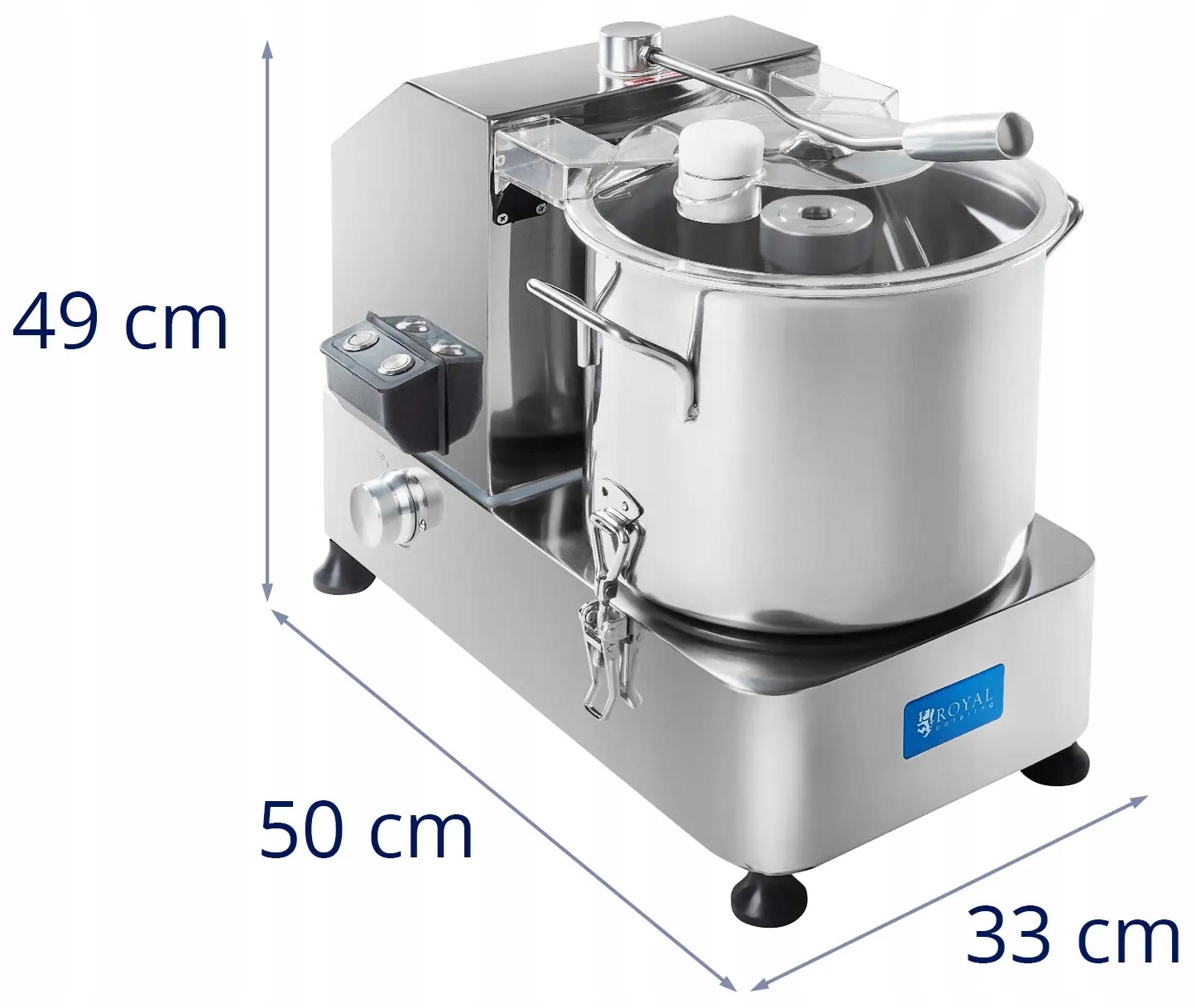 Szatkownica kuchenna kuter 2000 W 12 L Royal Catering RCKC-12000 10010276