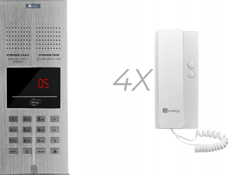 Rodinný interkomový set Genway WL-03NL-V2