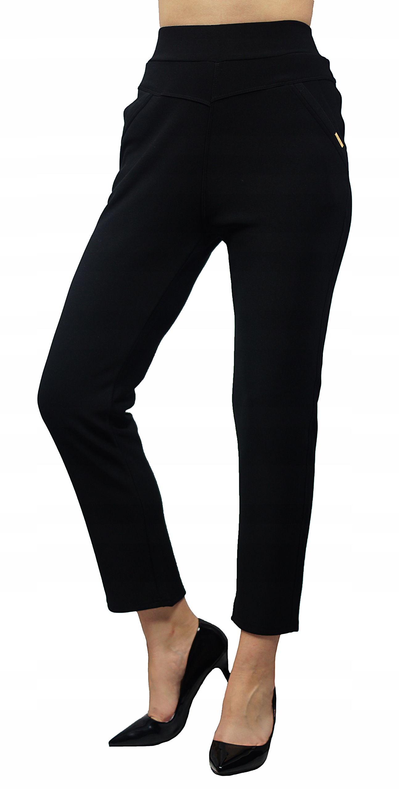 SPODNIE CYGARETKI OCIEPLANE KH01 C r.5XL/6XL