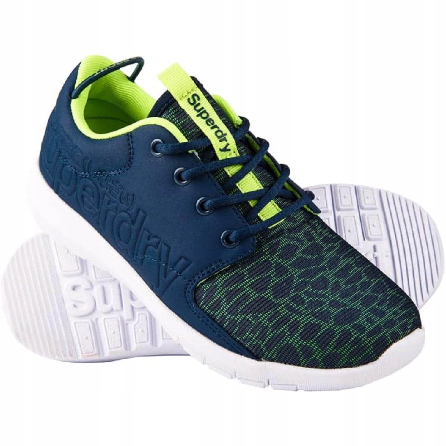 Boty Superdry dámské sportovní tenisky modré, pohodlné, měkké, velikost vel.