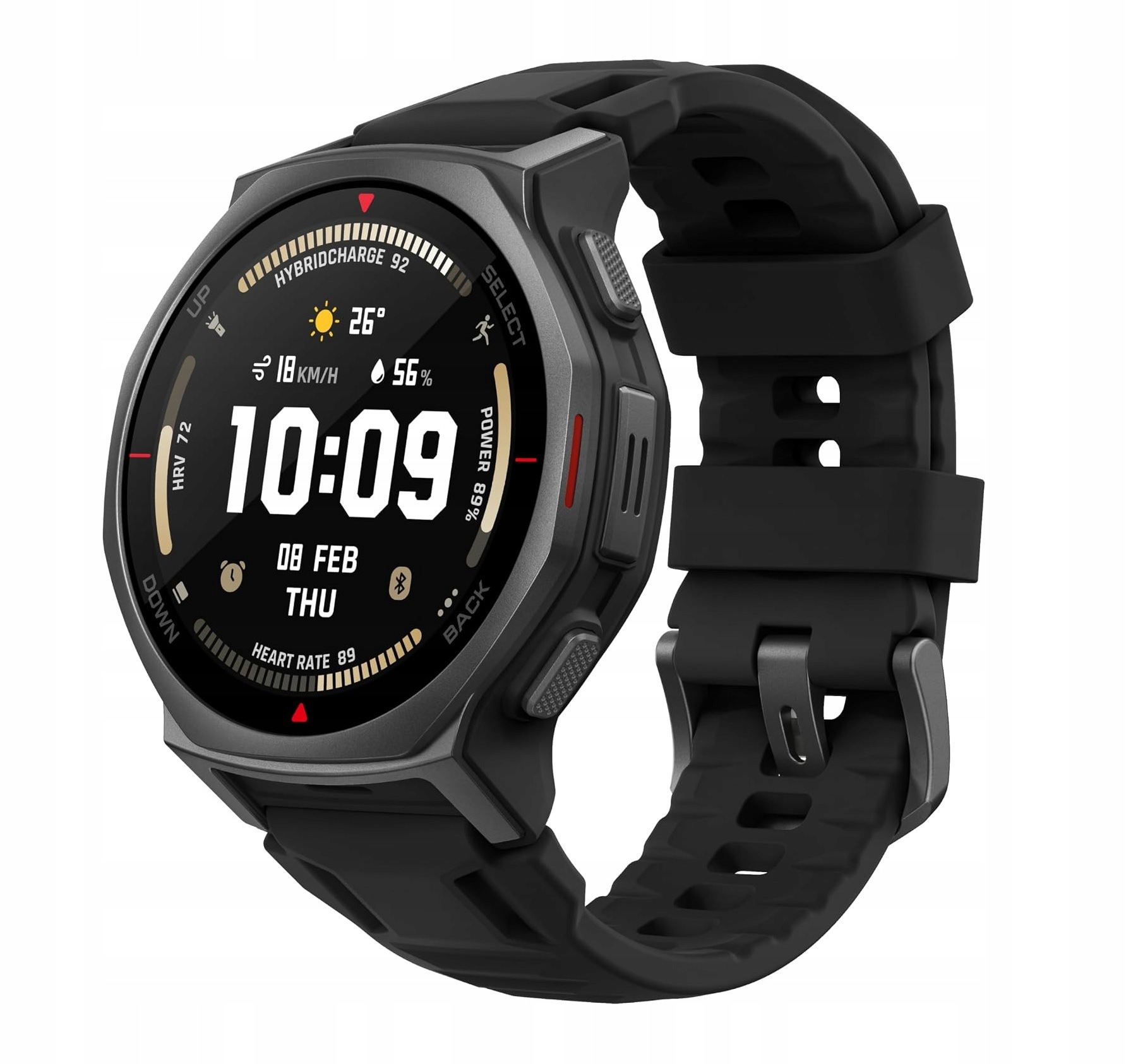Okosóra Amazfit T-Rex 3 Pro 44mm fekete (Tactical Black)