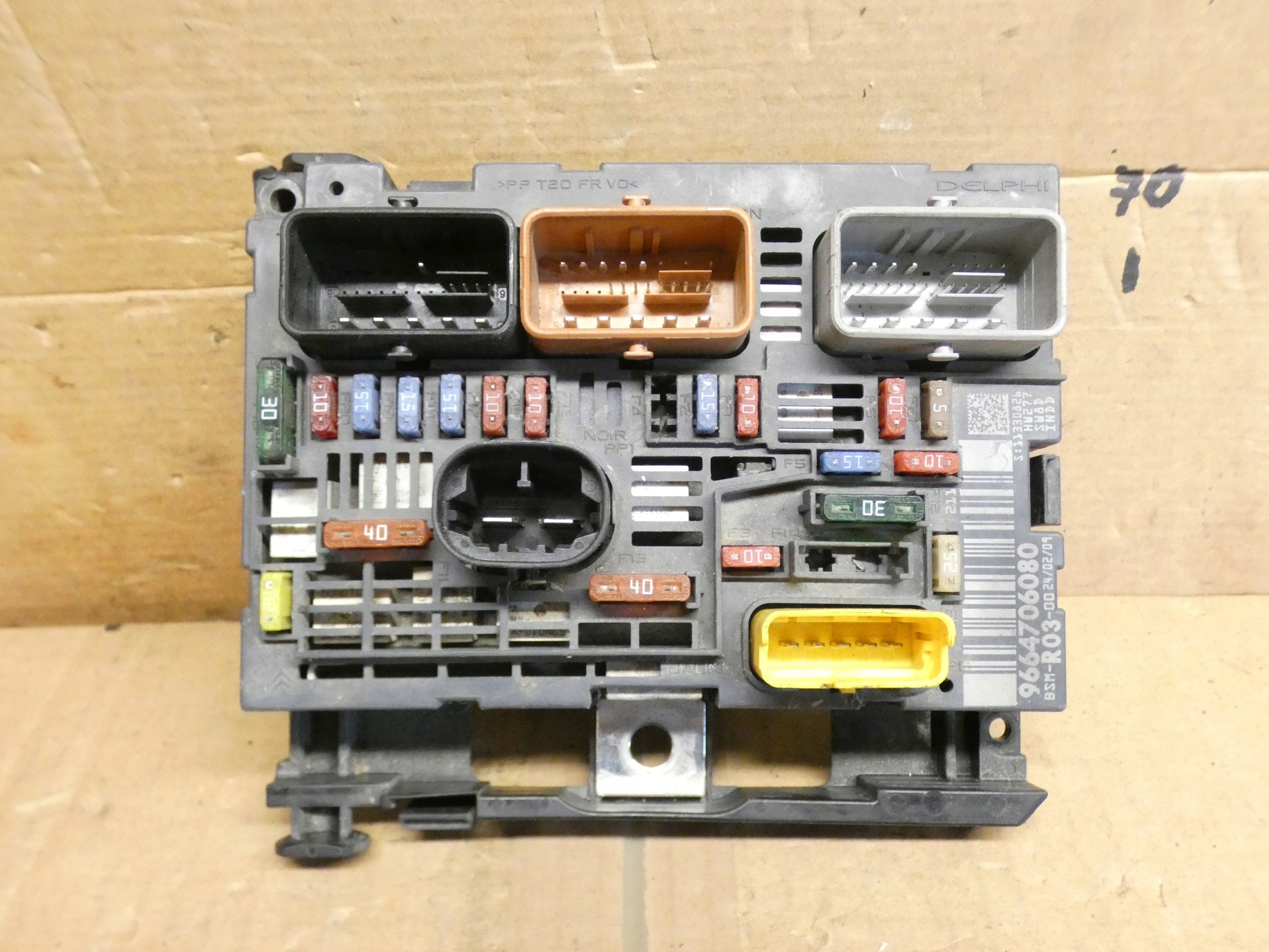 CITROEN PEUGEOT modulo BSM-R03-00 9664706080