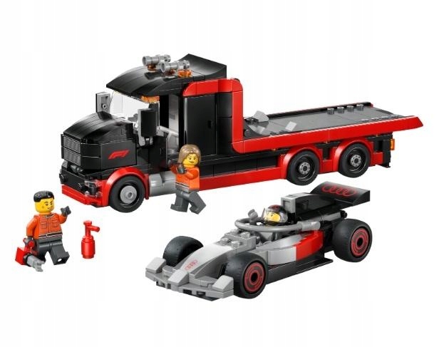 Lego(r) City 60493 Nákladní Automobil F1 S Vozem Audi F1