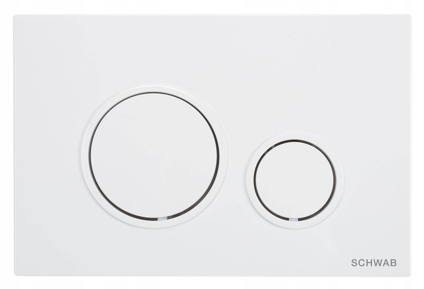 Splachovací tlačítko Vela Bílé P47-0130-0253 Fluidmaster Schwab