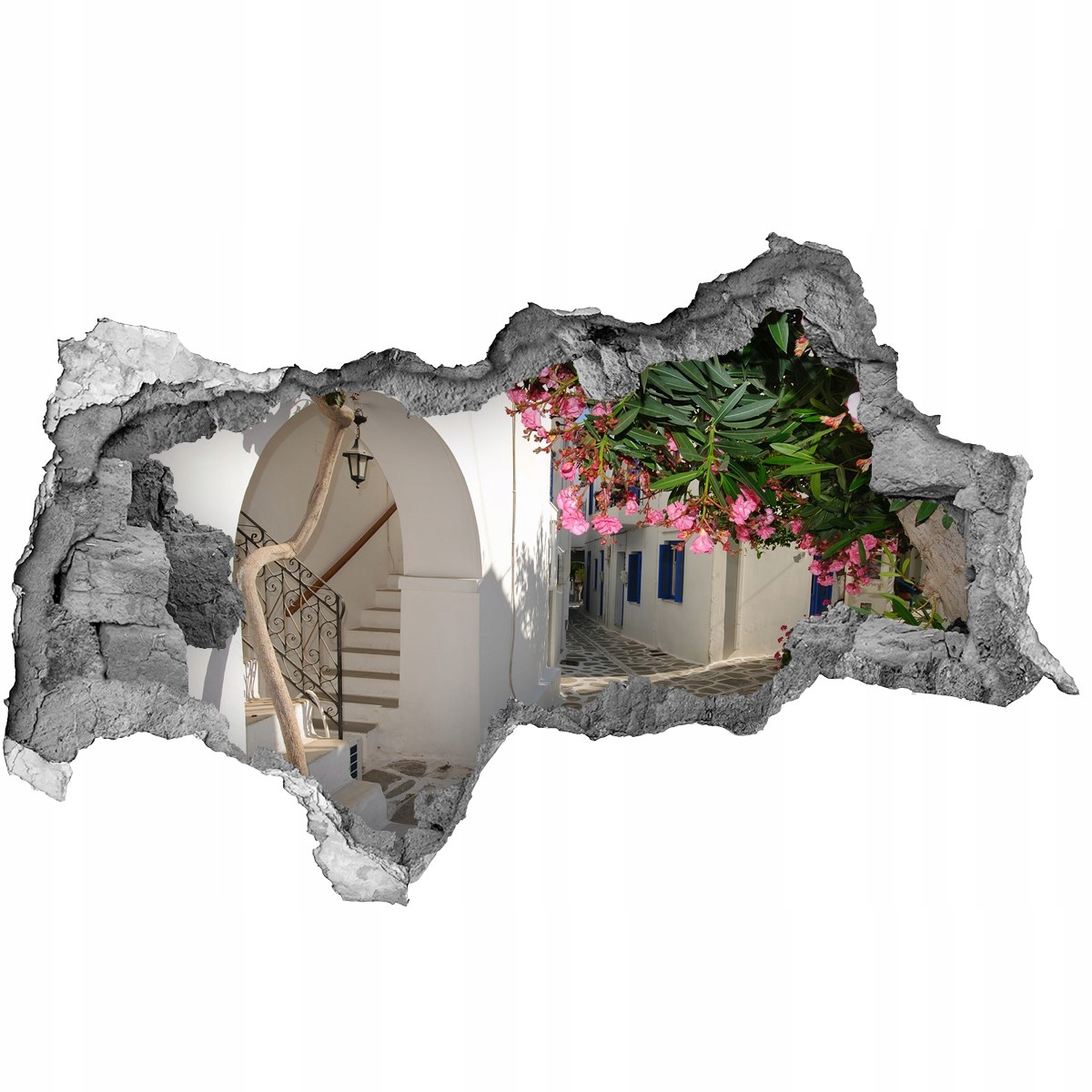 

Fototapeta dziura na ścianę 3d Urokliwe uliczki