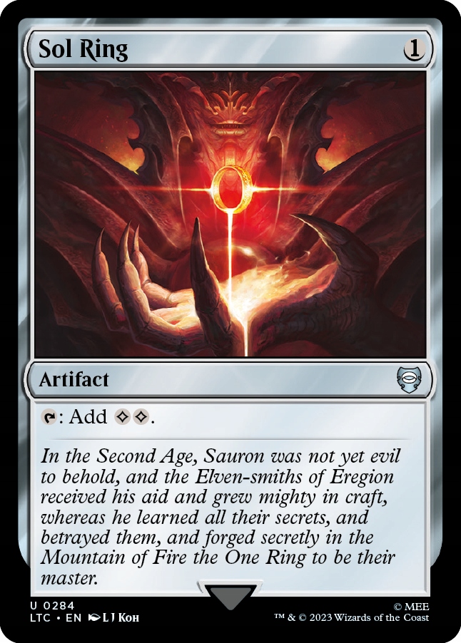Mtg Sol Ring (u)