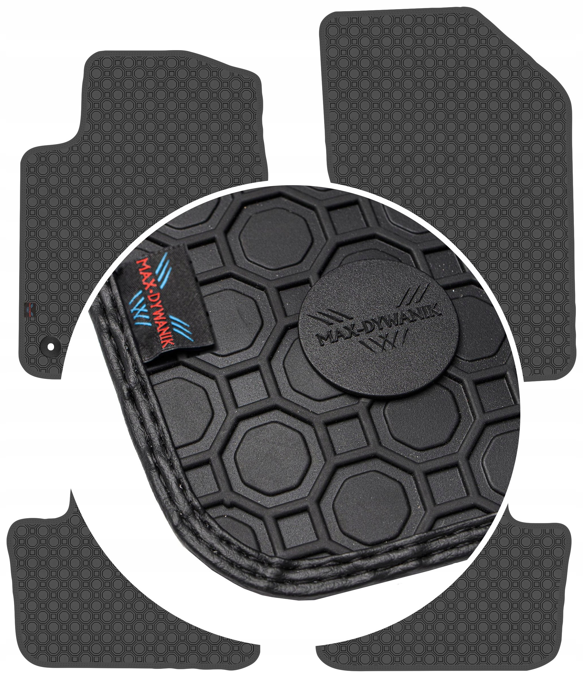 Peugeot 208 I 2012-2019 Koberce Čierne