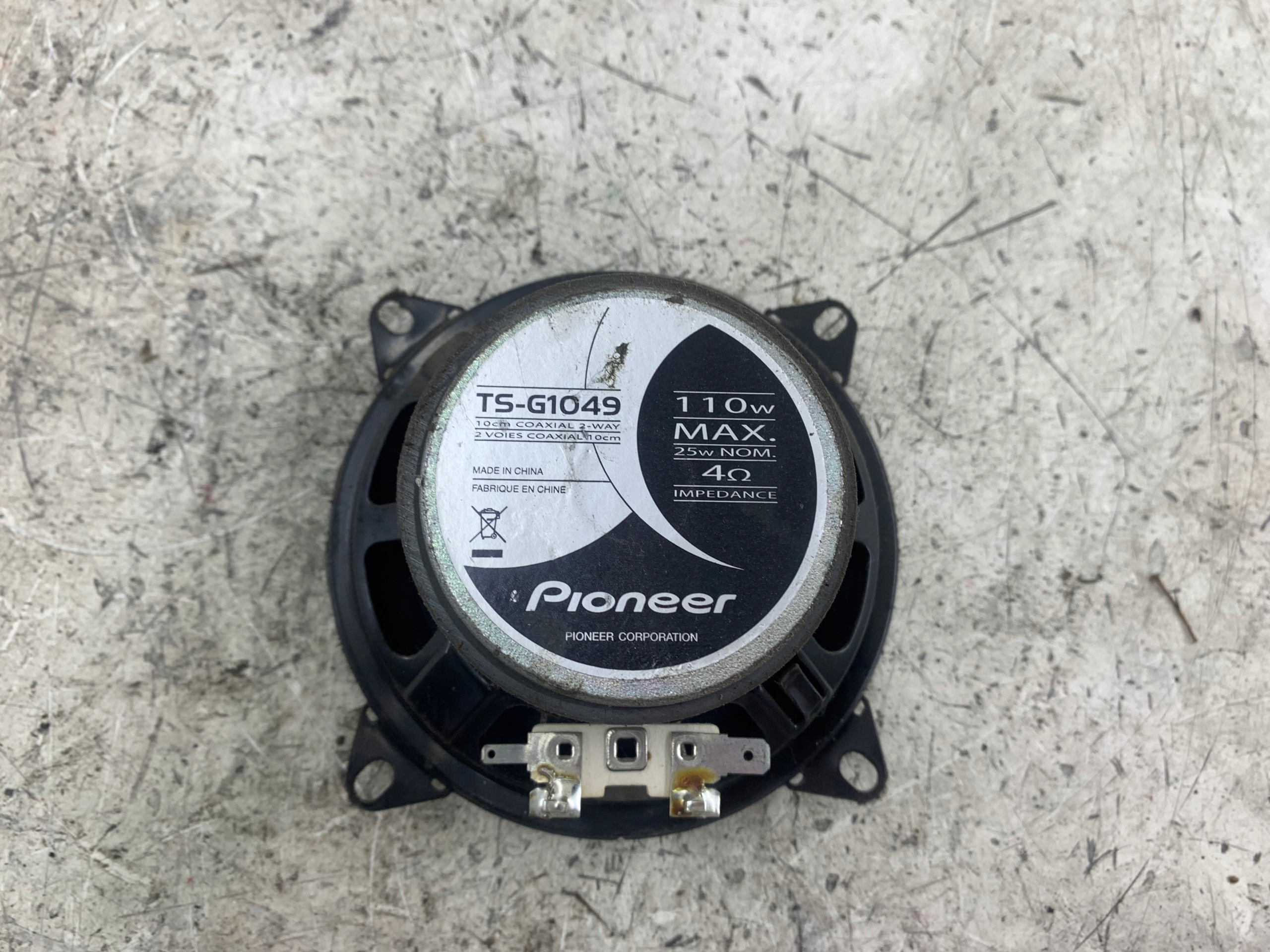 PIONEER TS-G1049 reprák dveře 100MM
