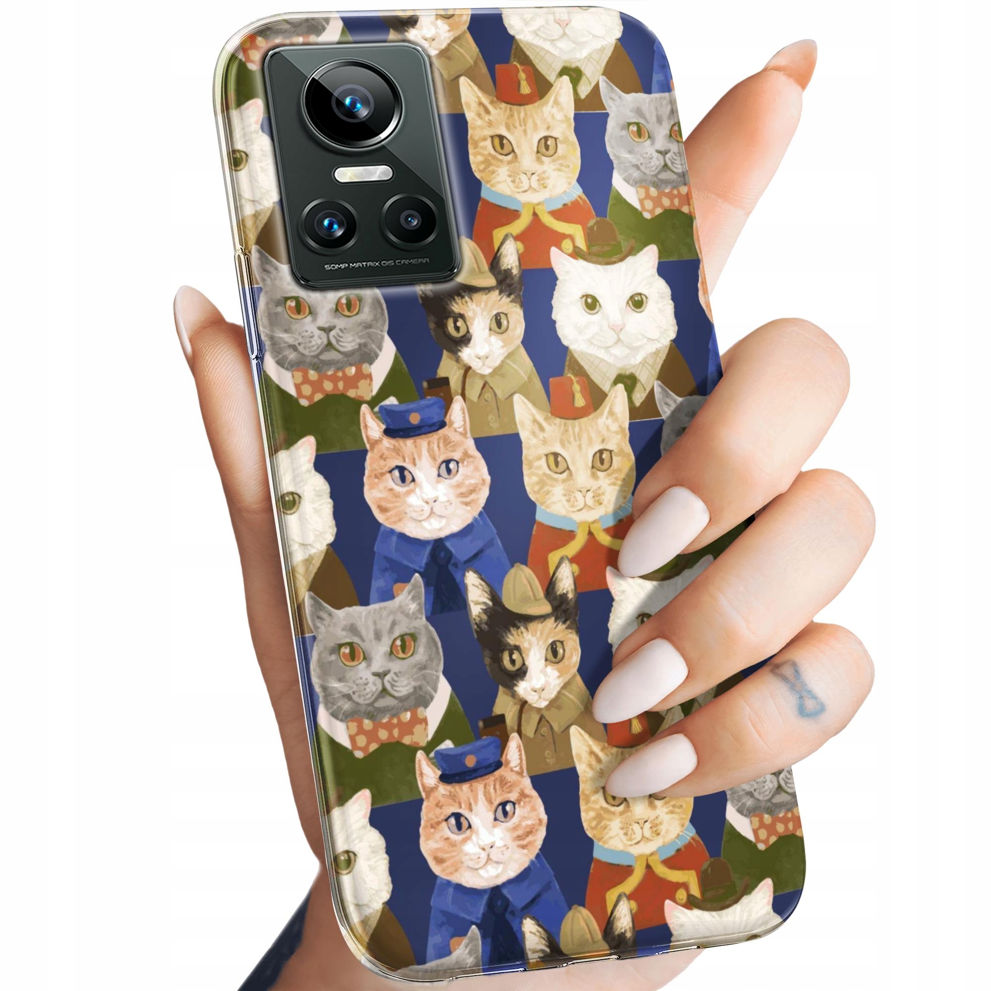 

Etui do Realme Gt Neo 3 Koty Obudowa Case