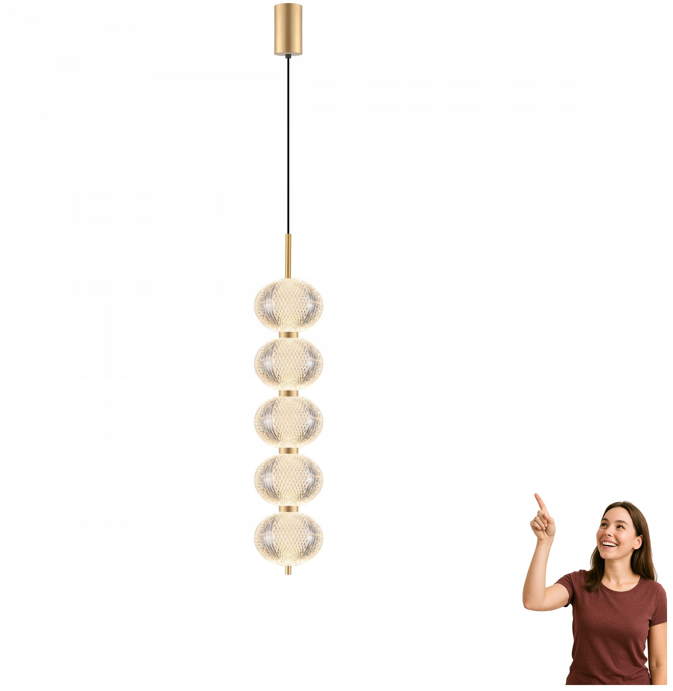 Led závesná lampa 30W Galatea DU31359/30W Zuma Line