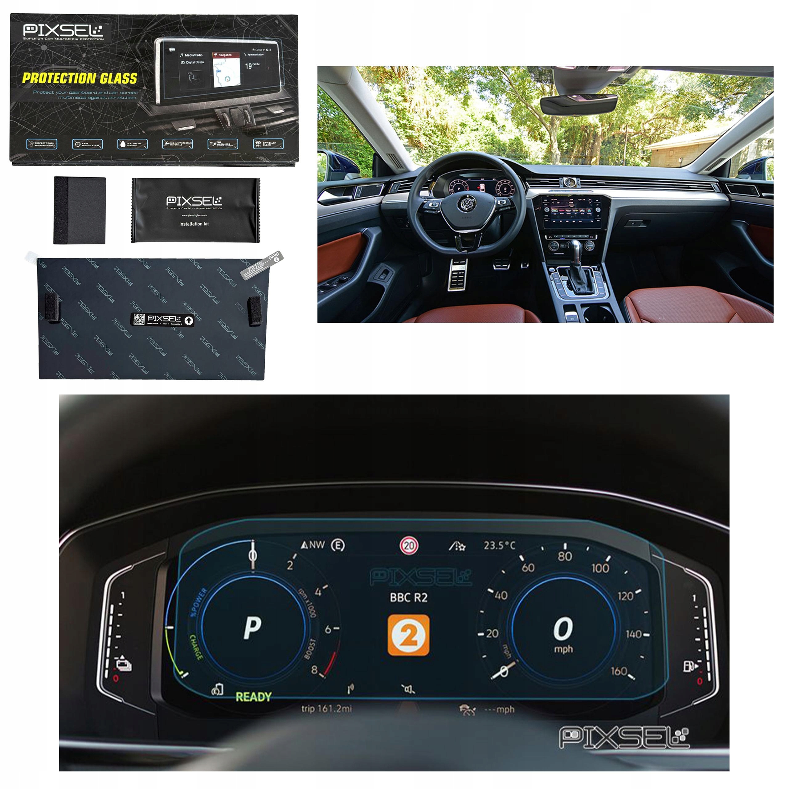 Antyodciskowe Matowe Szkło Ochronne Volkswagen ARTEON-9.9“ 2020-2025